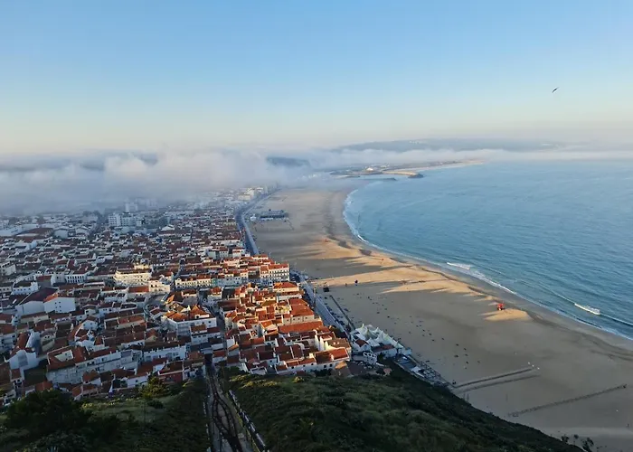 アパート White Swell By Sitio Da ナザレ